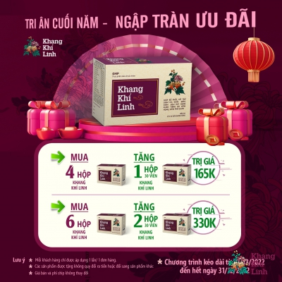THÔNG BÁO CHƯƠNG TRÌNH “TRI ÂN CUỐI NĂM, NGẬP TRÀN ƯU ĐÃI”